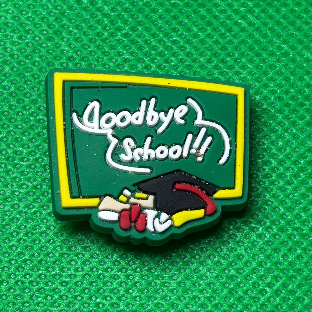 🌼 (5/$10 or 10/$15) NEW “I LOVE School” Croc Charm Collection Goodbye School